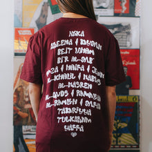 Load image into Gallery viewer, The Palestine City T-Shirt (Maroon)