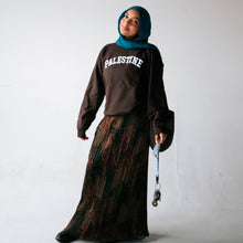 Load image into Gallery viewer, "Palestine" Crewneck (Chocolate Brown)