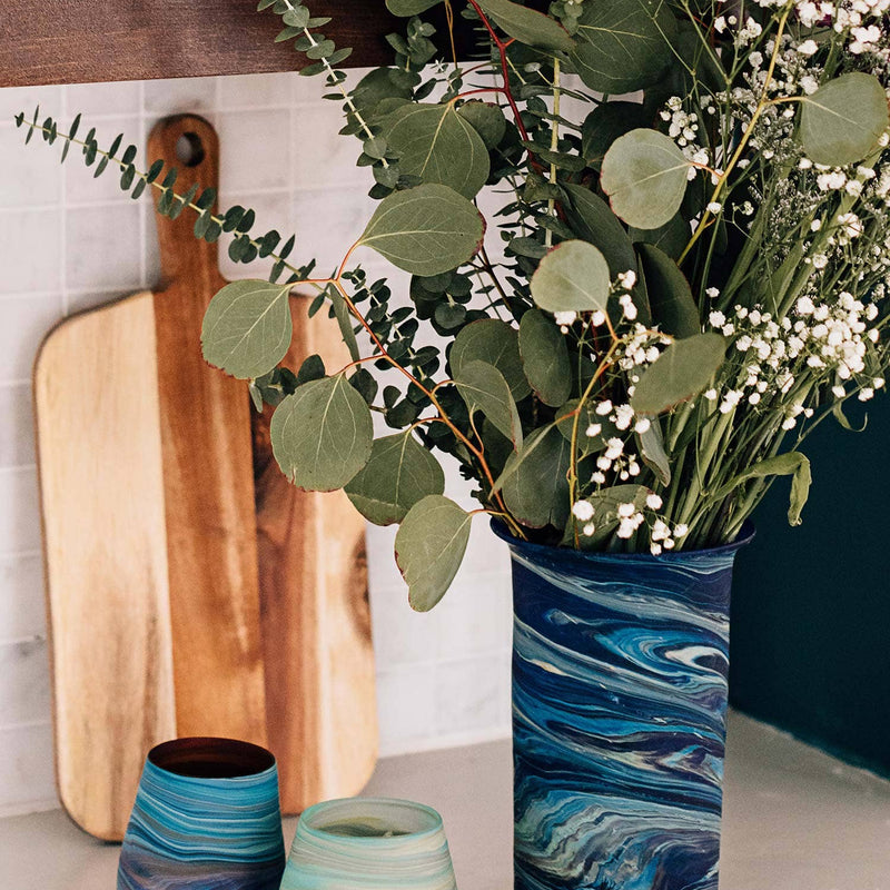 Phoenician Glass Vase