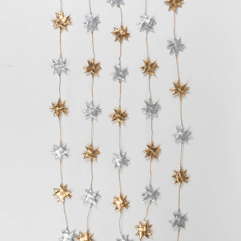 Sparkle Palm Star Garland
