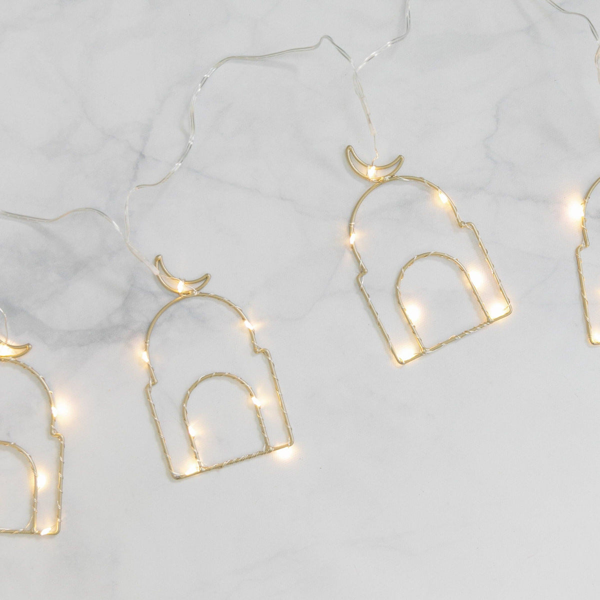 Masjid Silhouette String Lights