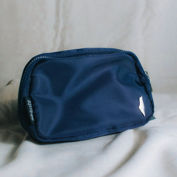 Palestine Belt Bag (Navy) &mdash; alternate view