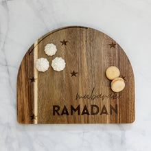 Load image into Gallery viewer, Ramadan &amp; Eid Double Sided Wooden Arch Platter