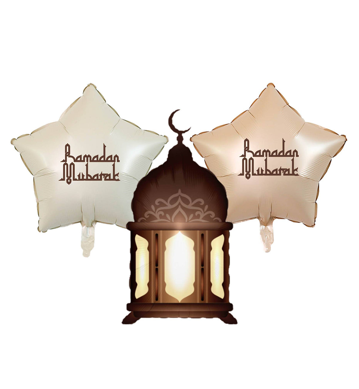Ramadan Lantern Balloons Set