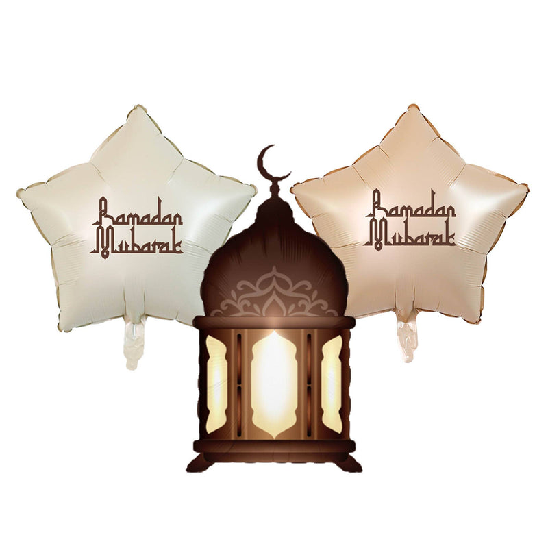 Ramadan Lantern Balloons Set