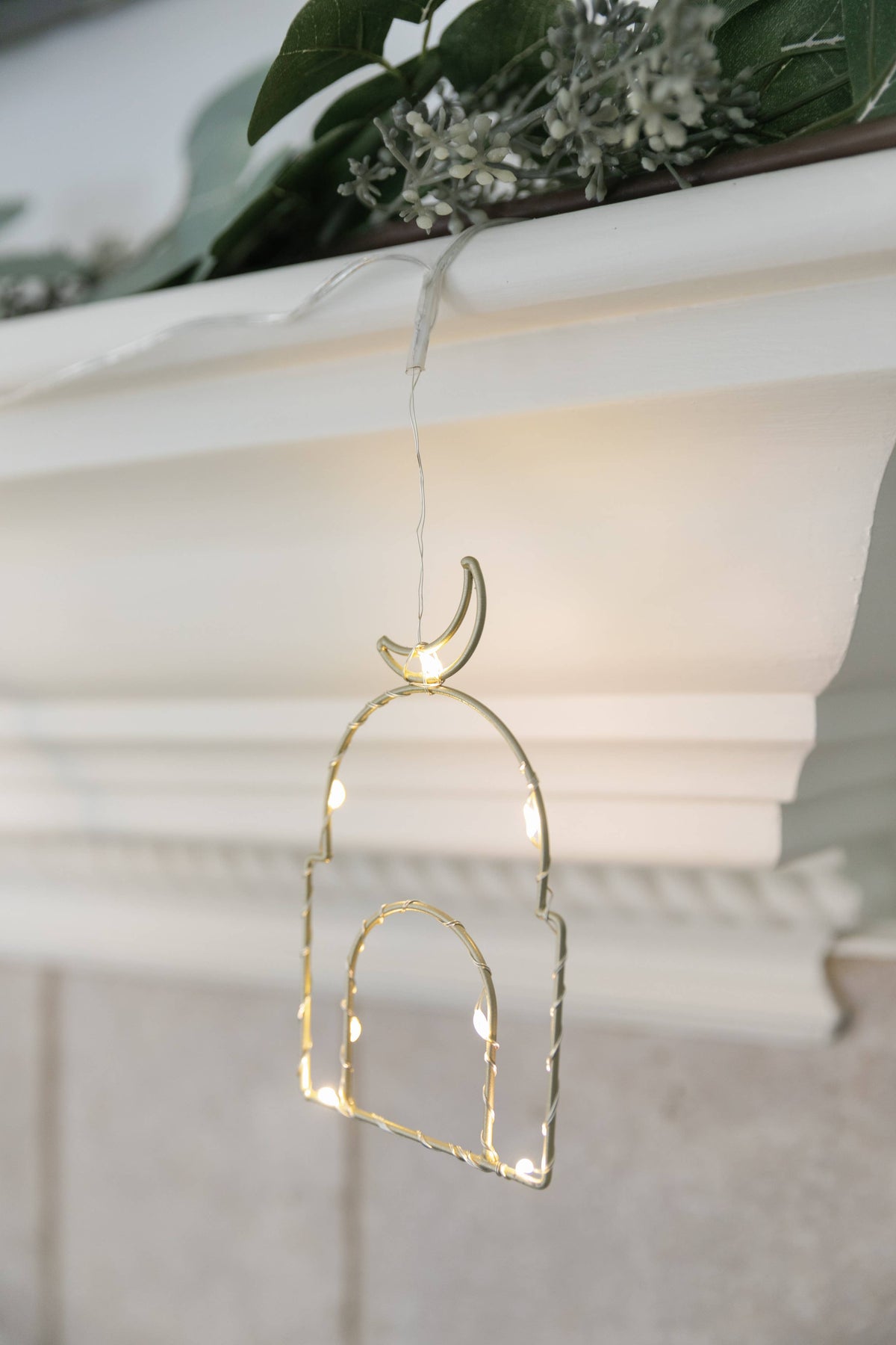 Masjid Silhouette String Lights
