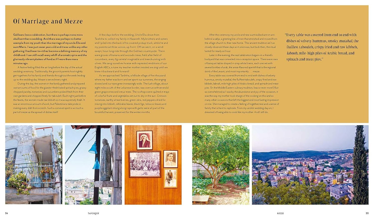 Tanoreen Palestinian Home Cooking in Diaspora by Rawia Bishara [Hardcover]