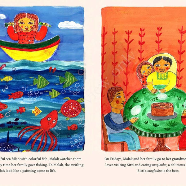 Sitti's Bird: A Gaza Story by Malak Mattar [Paperback] &mdash; alternate view