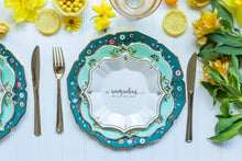 Load image into Gallery viewer, 8 Ramadan White Dessert Plates