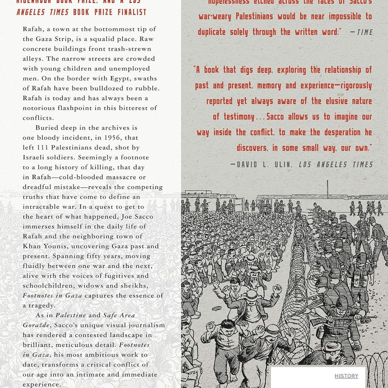 Footnotes in Gaza by Joe Sacco