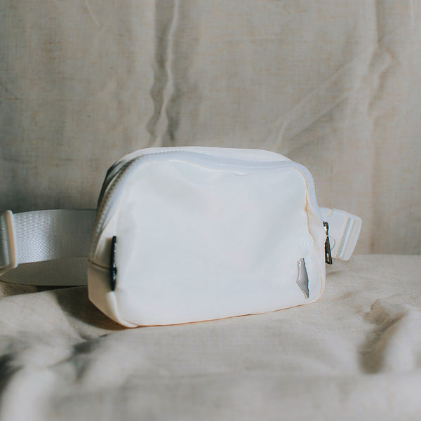 Palestine Belt Bag (White) &mdash; alternate view