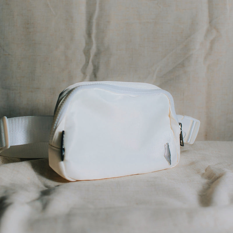 Palestine Belt Bag (White)