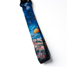 Load image into Gallery viewer, Jerusalem at Night Wristlet Key Lanyard