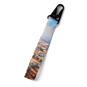 Julia Boutros Palestinian Landscape Wristlet Key Lanyard