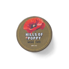 Load image into Gallery viewer, Hills of Poppy Washi Tape