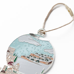 Palestinian Snow Globe Holiday Ornament