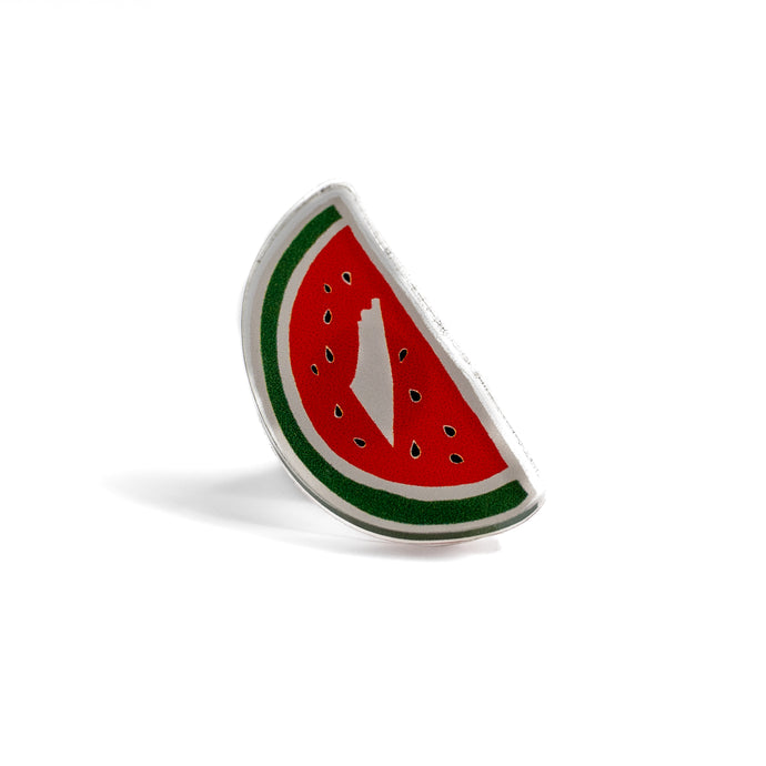 Watermelon of Palestine Pin (Acrylic)