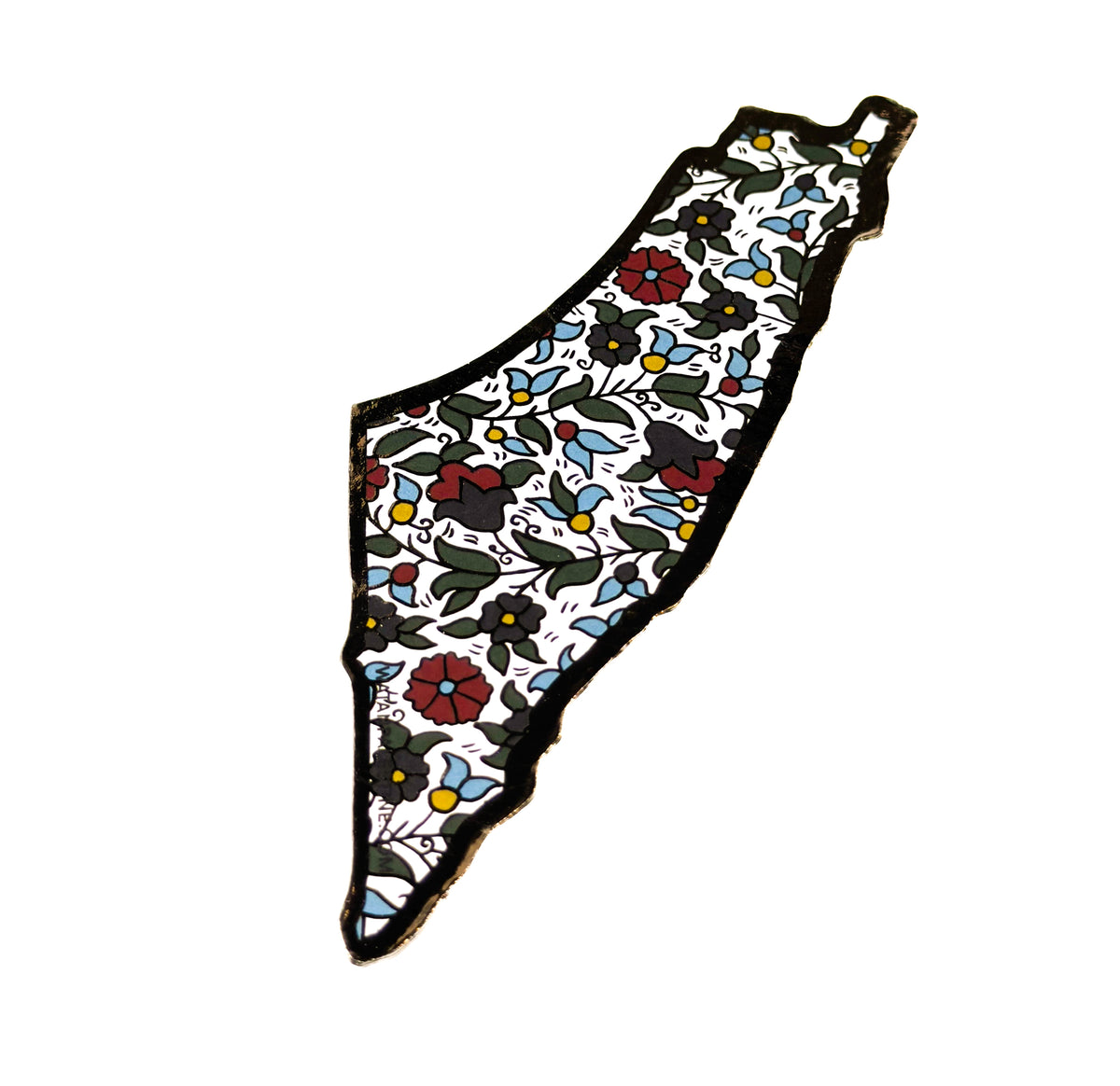 Palestine Khalili Map Bookmark