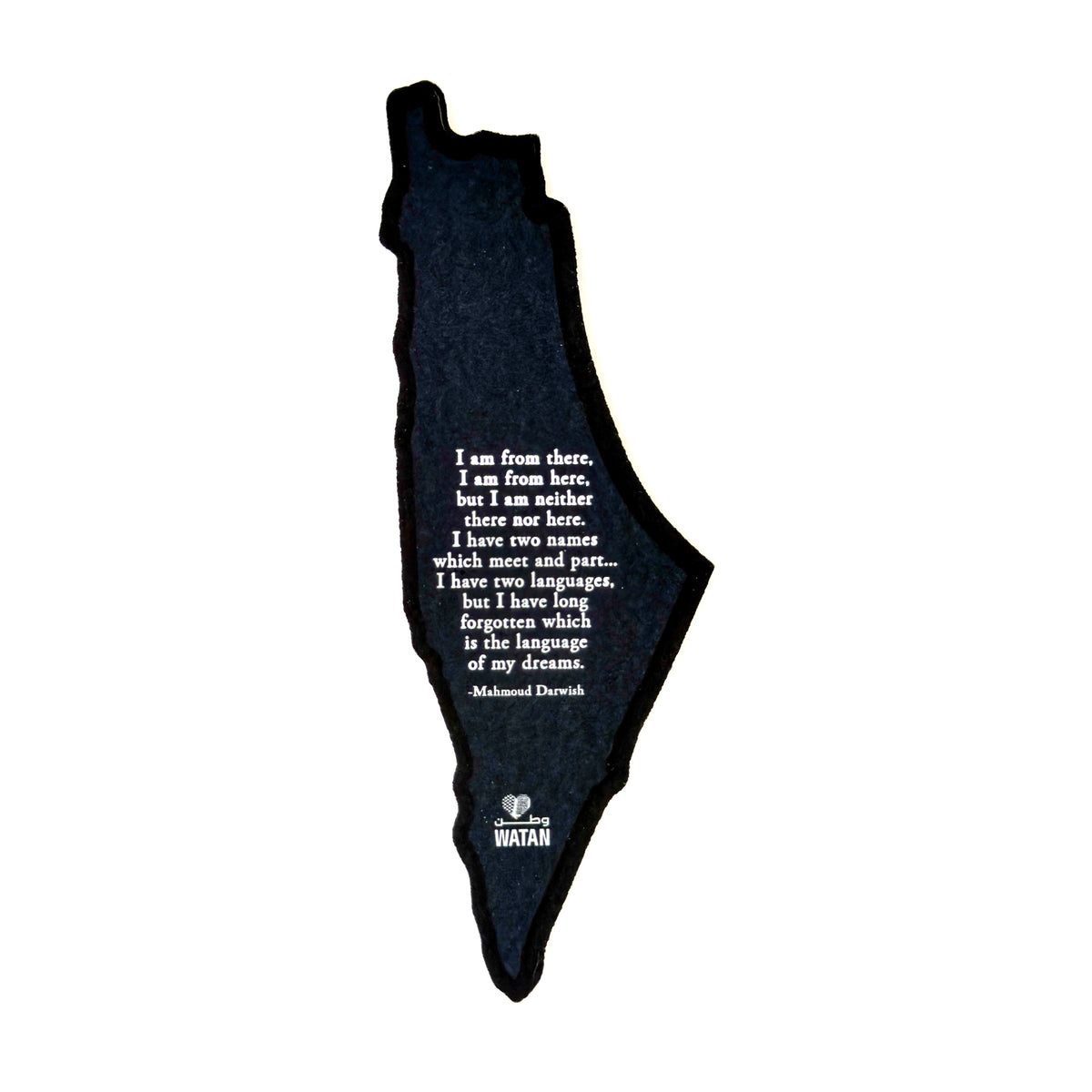 Palestine Khalili Map Bookmark