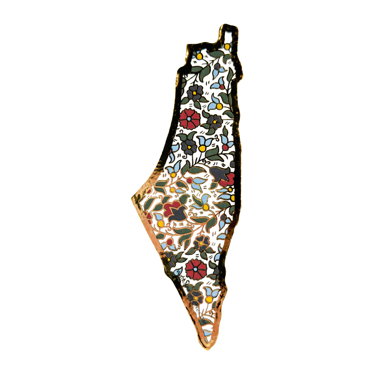 Palestine Khalili Map Bookmark