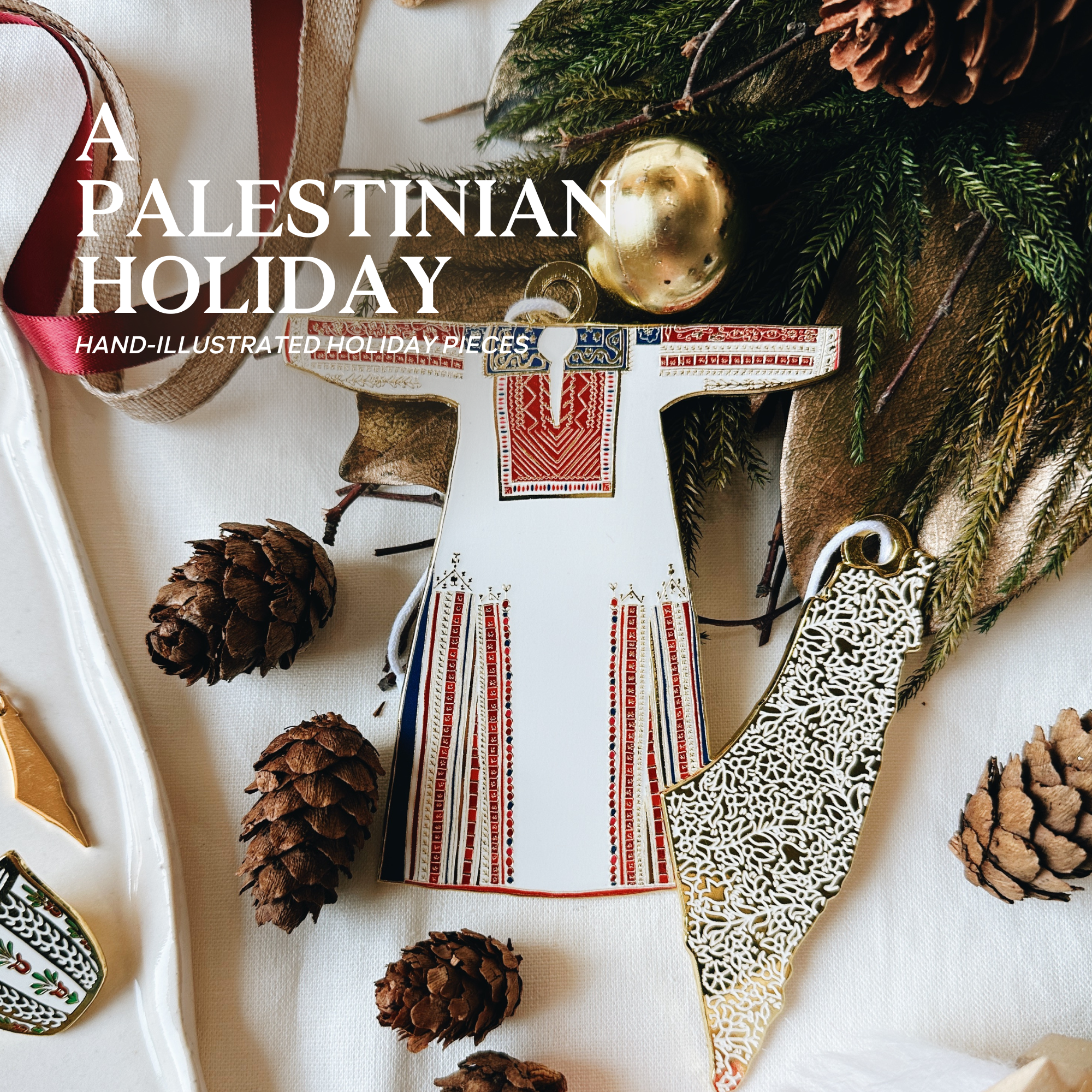 Stunning palestine pins for Decor and Souvenirs 