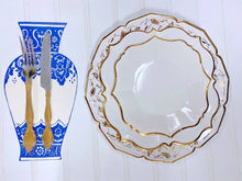 Load image into Gallery viewer, Iznik Floral White Dinner Plates