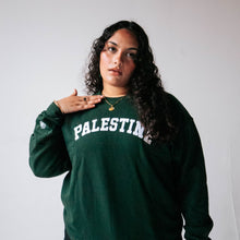 Load image into Gallery viewer, &quot;Palestine&quot; Crewneck (Forest Green)