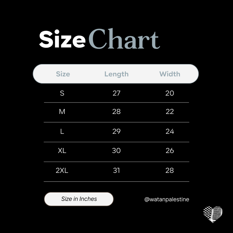 The Palestine City Hoodie (Black)