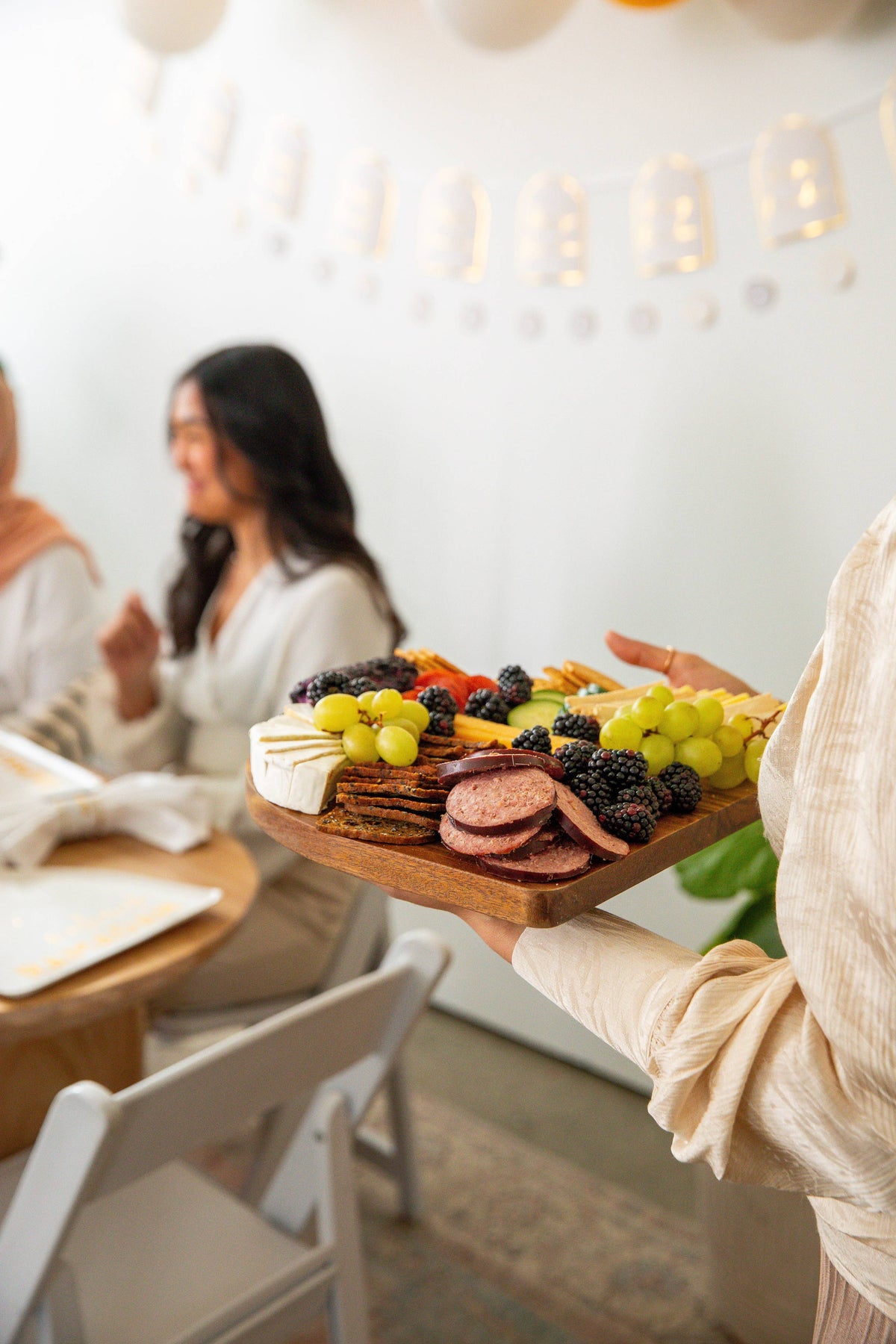 Ramadan & Eid Double Sided Wooden Arch Platter