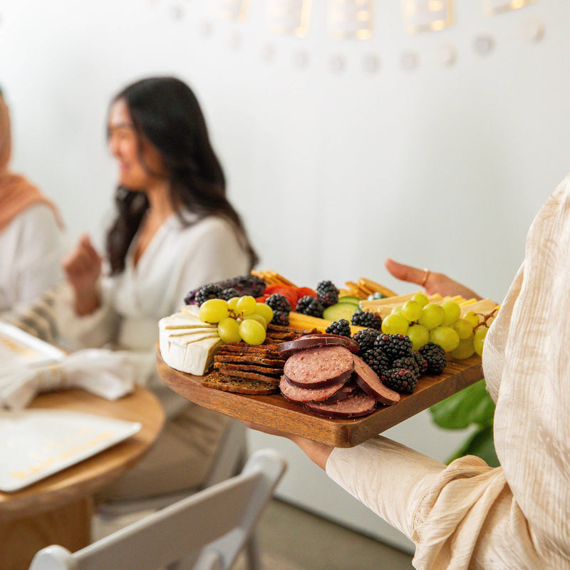 Ramadan & Eid Double Sided Wooden Arch Platter
