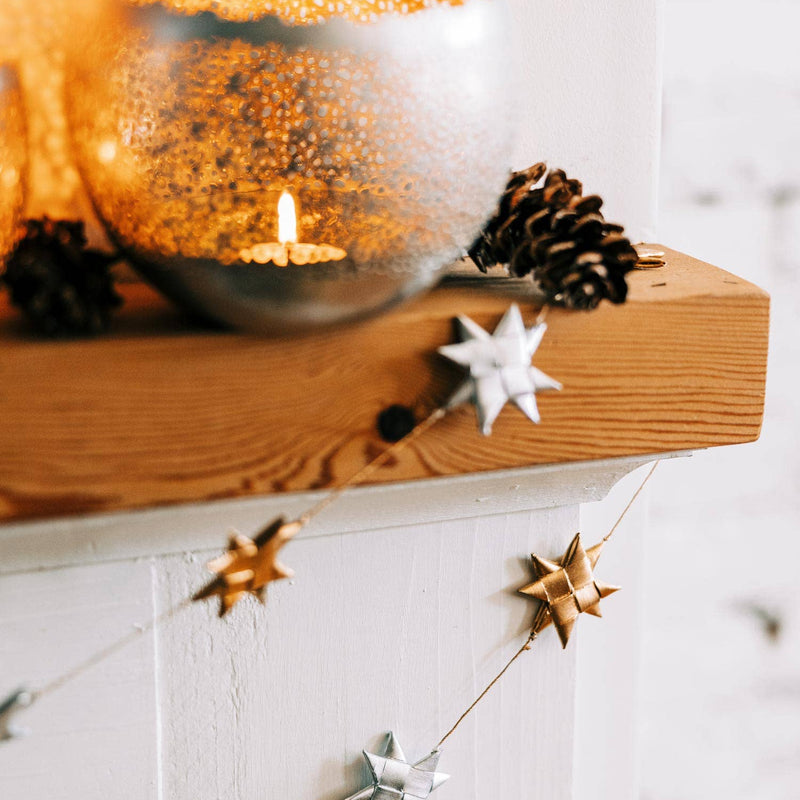 Sparkle Palm Star Garland