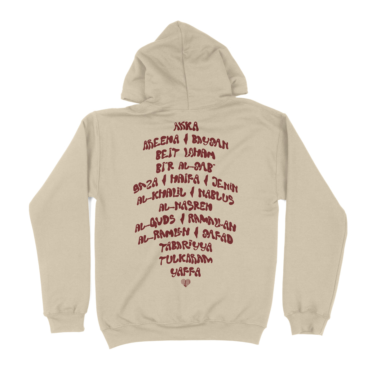 The Palestine City Hoodie (Linen)