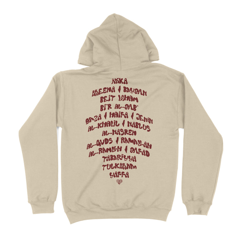The Palestine City Hoodie (Linen)