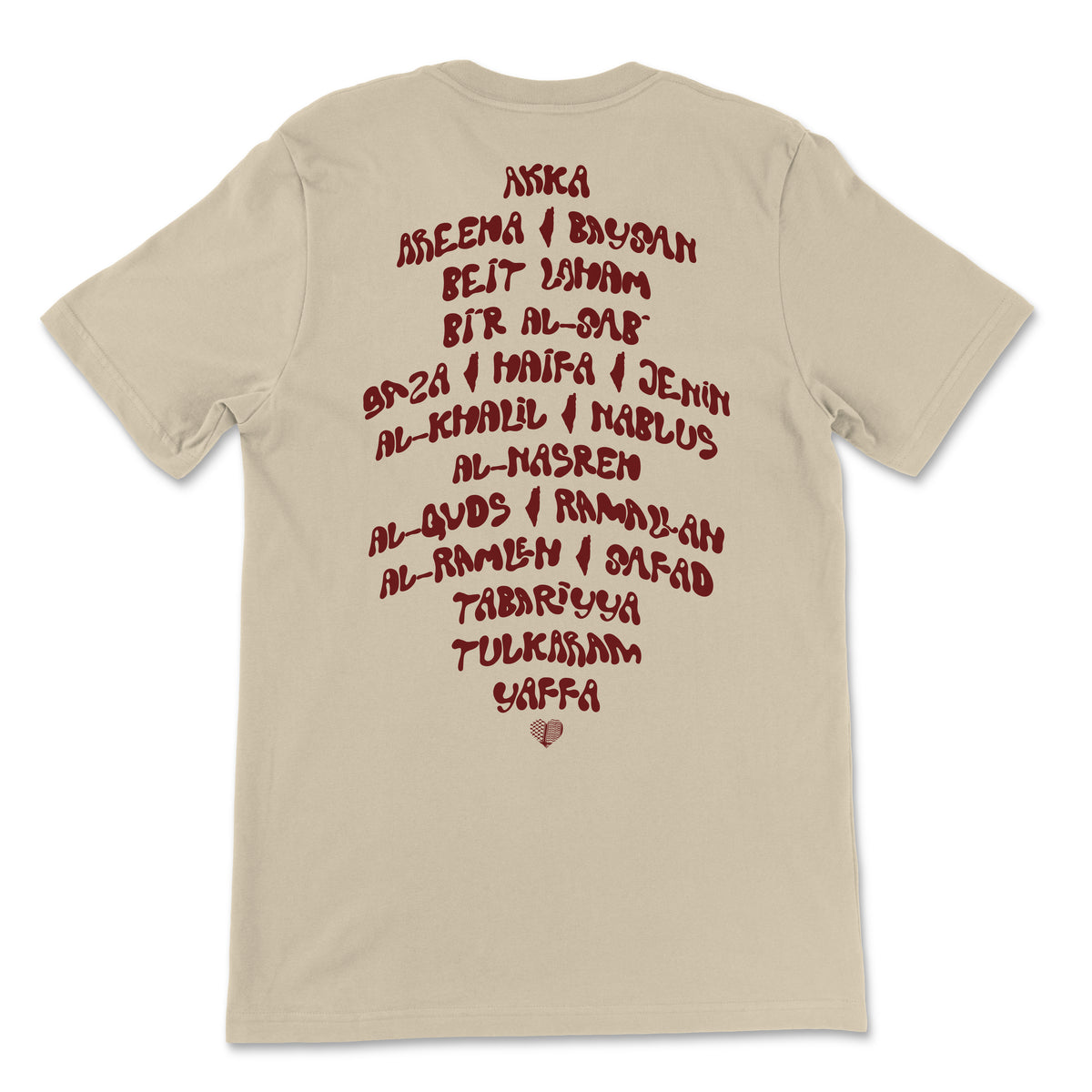 The Palestine City T-Shirt (Linen)
