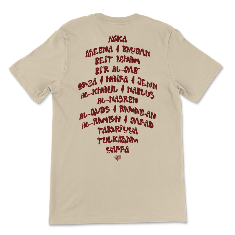 The Palestine City T-Shirt (Linen)