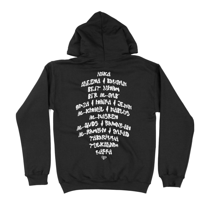 The Palestine City Hoodie (Black)