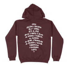 Load image into Gallery viewer, The Palestine City Hoodie (Maroon)