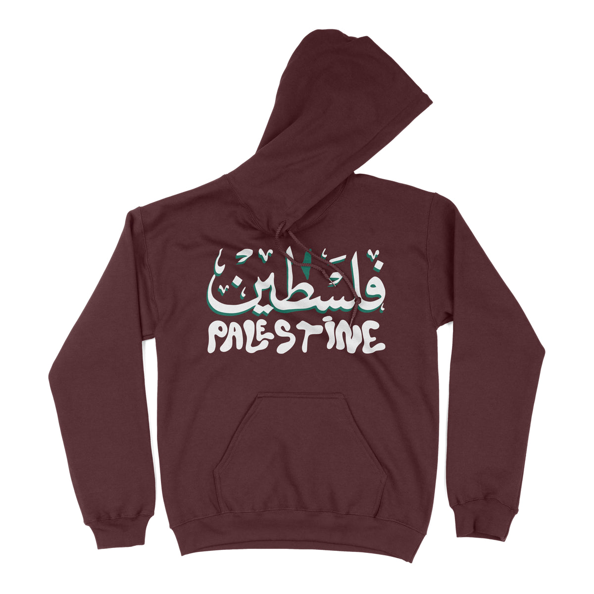 The Palestine City Hoodie (Maroon)