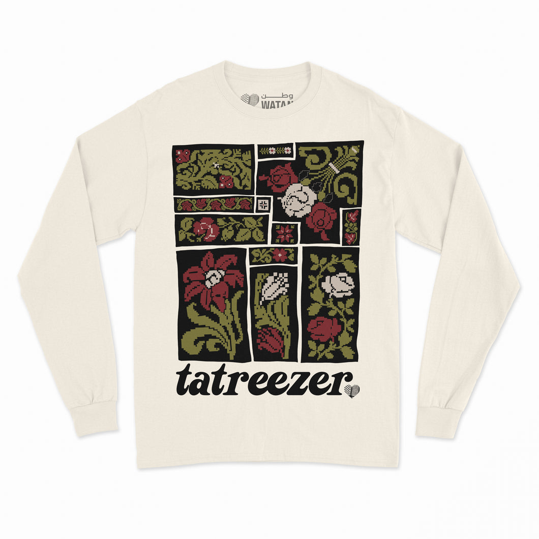 Tatreezer Patchwork Long Sleeve Shirt