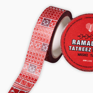 Classic Ramallah Tatreez (Volume 1) Washi Tape