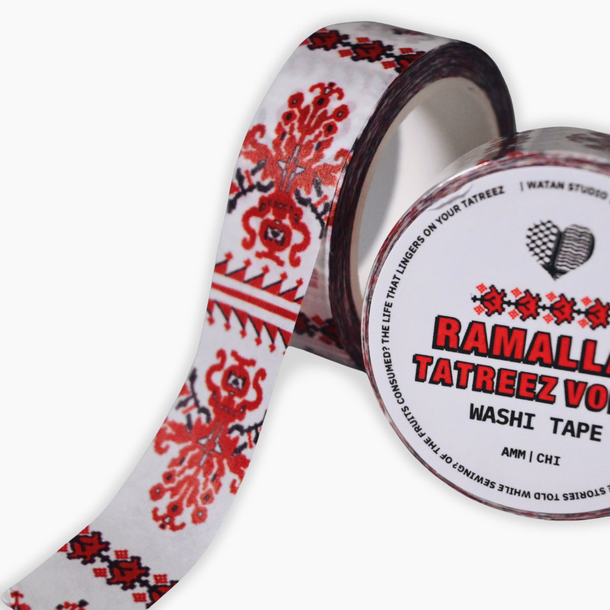 Classic Ramallah Tatreez (Volume 2) Washi Tape