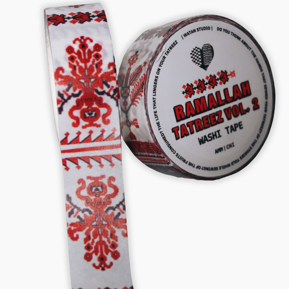 Classic Ramallah Tatreez (Volume 2) Washi Tape