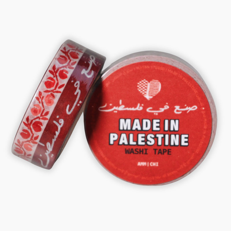 "Made in Palestine" Washi Tape