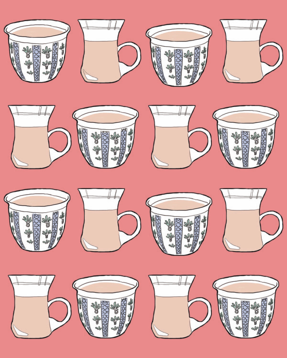 Palestinian "Coffee and Tea" Print