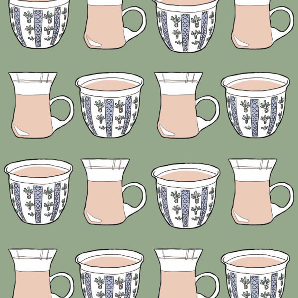 Palestinian "Coffee and Tea" Print &mdash; alternate view