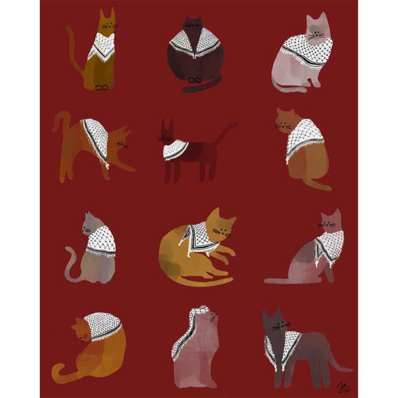 The Catfiyyeh Print