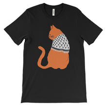 Load image into Gallery viewer, Palestinian Catfiyyeh T-Shirt (Orange Cat)