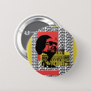 "Oum Kalthoum in Palestine" Button Pin