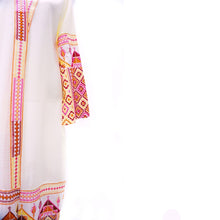 Load image into Gallery viewer, Sunset Palestinian Tatreez Kimono