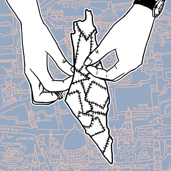 "Sewing Palestine" Print